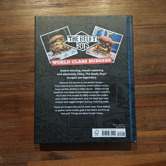 The Beefy Boys Backyard BBQ to World-Class Burgers Beefy Boys 9781837832200 - Picture 2 of 6